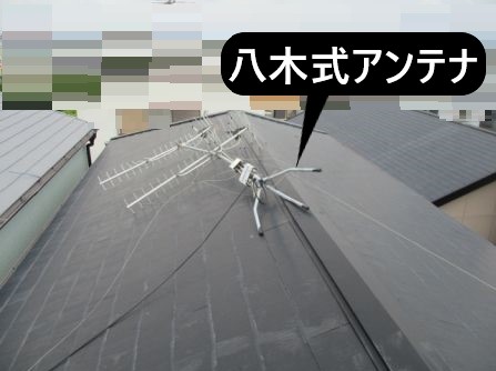 テレビアンテナの種類　八木式アンテナ　